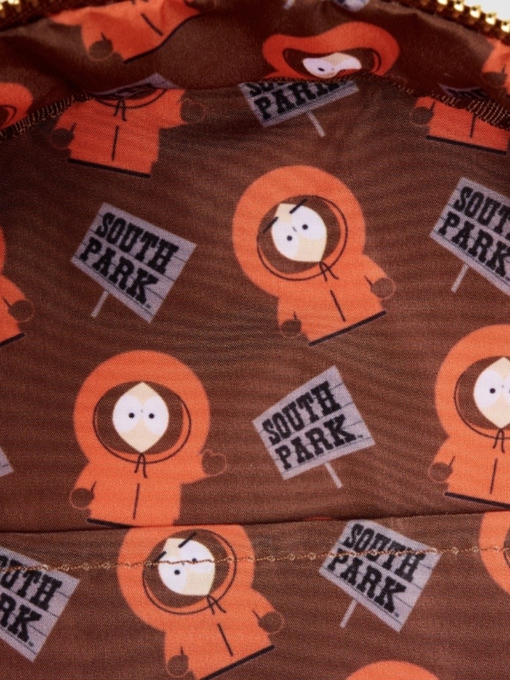 Loungefly Orange South Park Kenny Mini Backpack - Picture 5 of 7